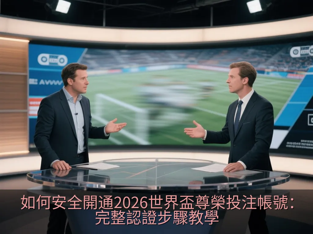 如何安全開通2026世界盃尊榮投注帳號：完整認證步驟教學